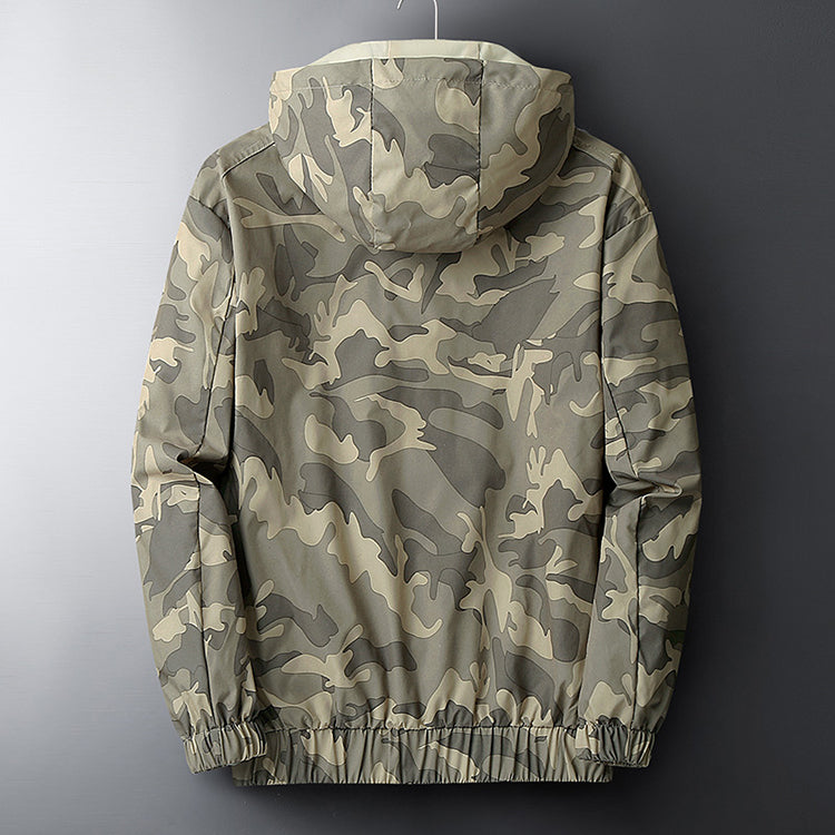 RENZO CAMO WINDBREAKER