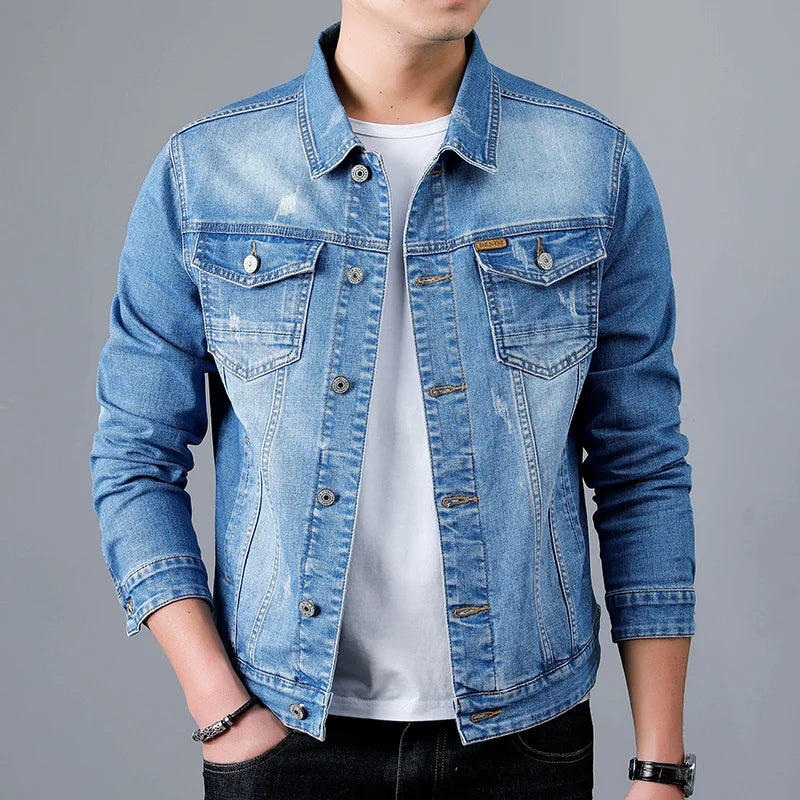 Owen Carter Frayed Denim Jacket