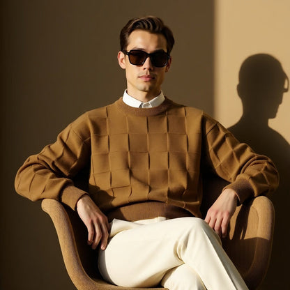 Jacob Mason Plaid Sweater
