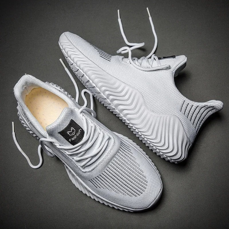 Logan Pierce Knit Flex Sneakers