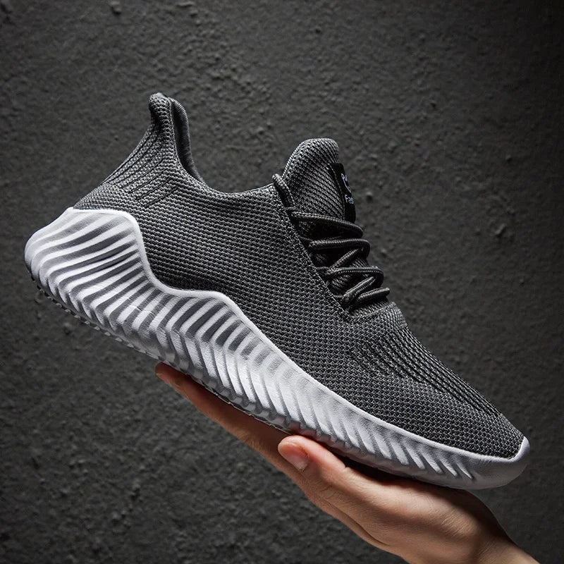 Logan Pierce Knit Flex Sneakers