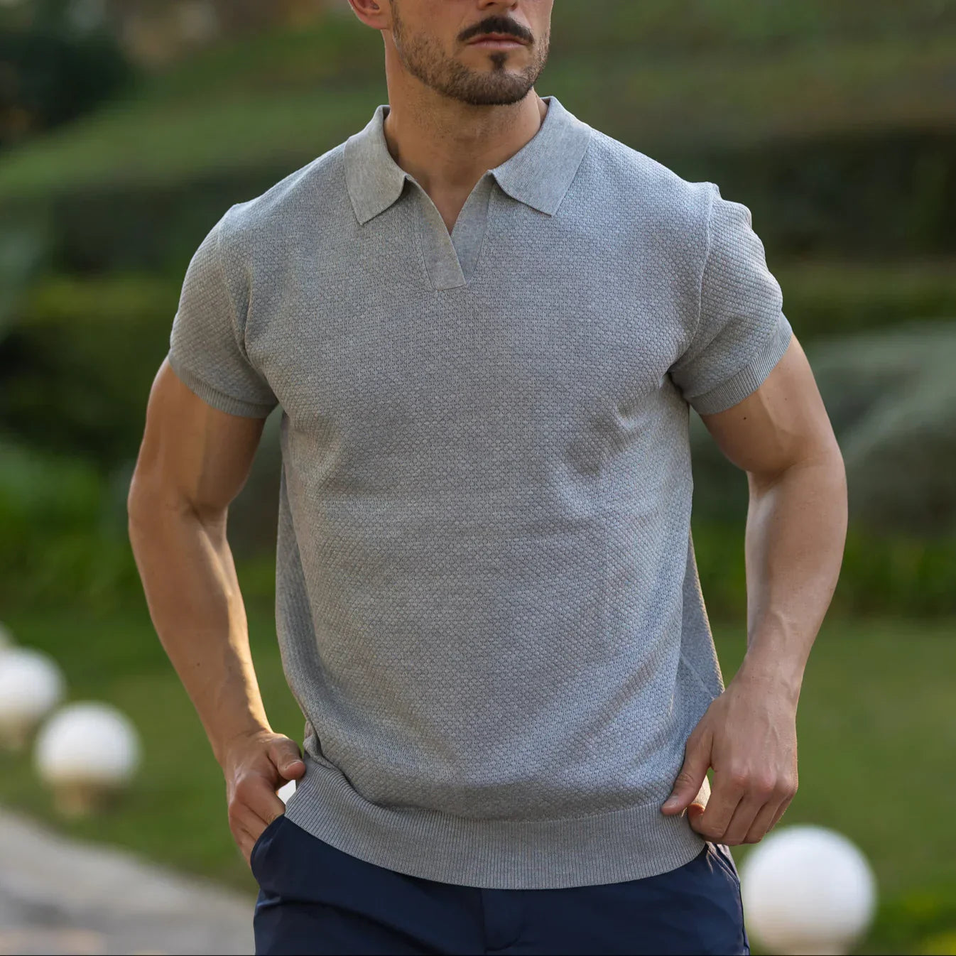 DANIELE V-Neck Polo