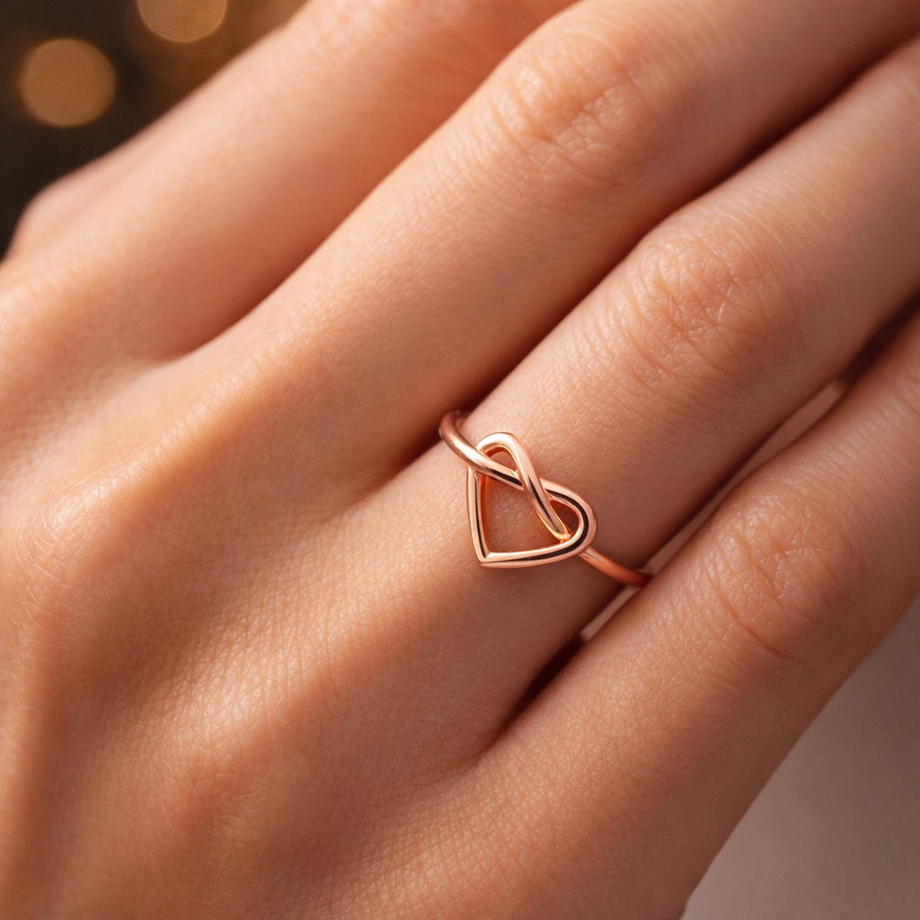 Celeste Love Knot Ring