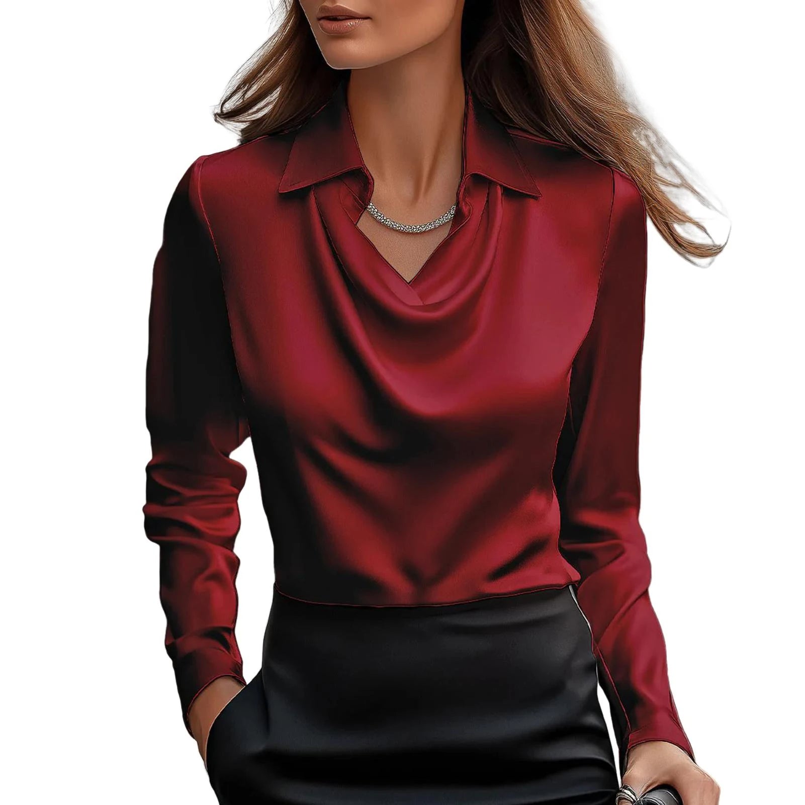 Luna Rose Satin Shirt