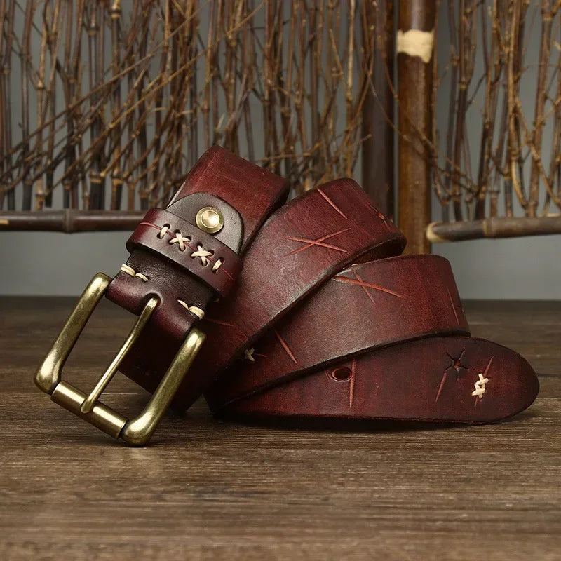 Marc Don Leather Belt