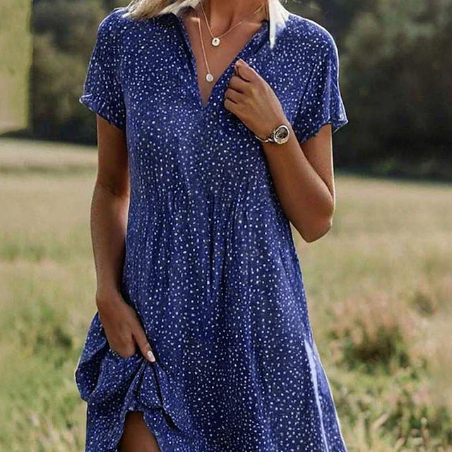Daisy Short Sleeve Maxi Dress