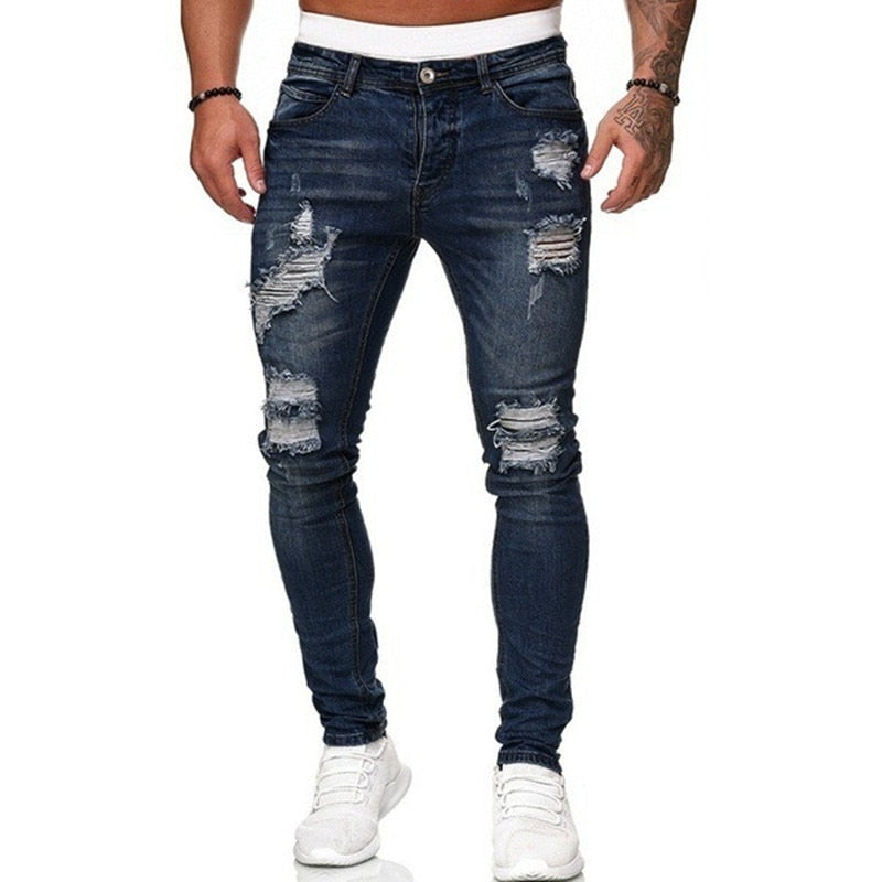 Marcus Flex Distressed Jeans