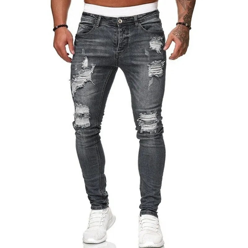 Marcus Flex Distressed Jeans