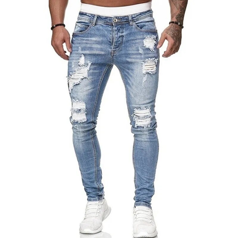 Marcus Flex Distressed Jeans