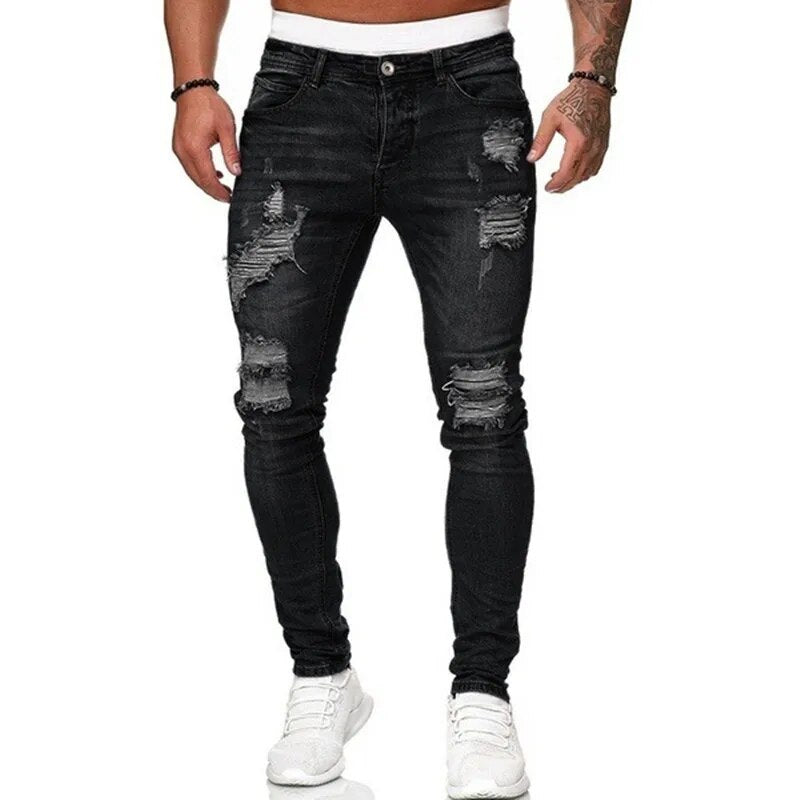 Marcus Flex Distressed Jeans
