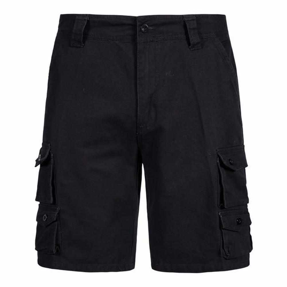 Night Madrid Multi-Pocket Cargo Shorts