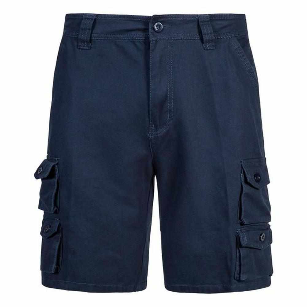 Night Madrid Multi-Pocket Cargo Shorts